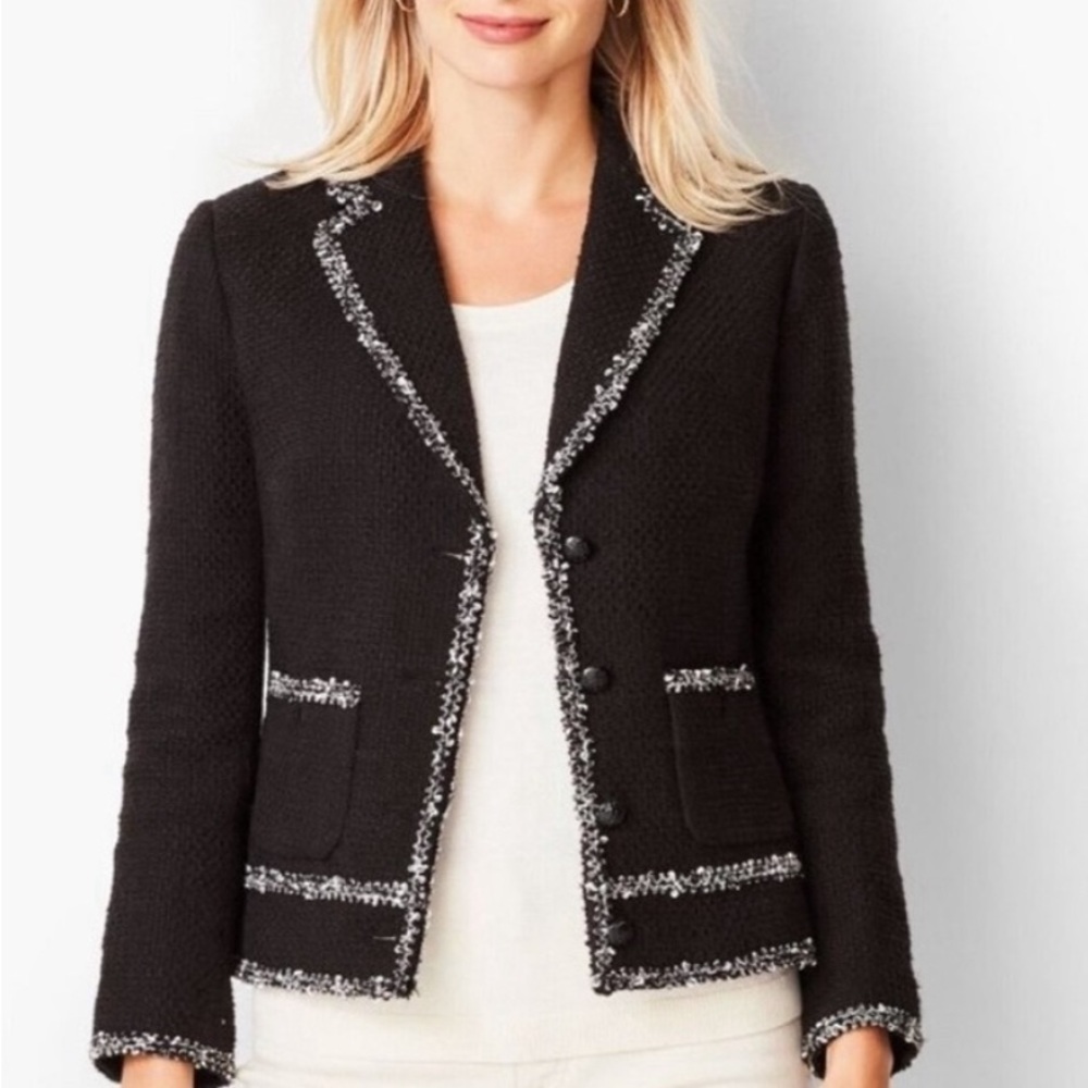 Talbots Tweed Jacket Sz 10